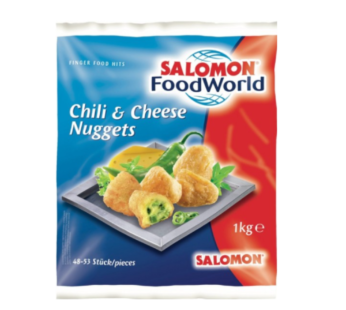 TK SALOMON Chili Cheese Nuggets – 48-53Stk. 1KG