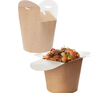 Noodle-Box (Döner Box) klein, 16oz (8,5x7x9) – 50Stück