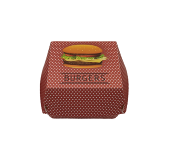Bristol Burgerbox kraft, M, 115x115x95mm 50 Stück