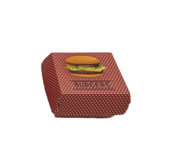 Bristol Burgerbox kraft, S, 95x95x80mm 50 Stück
